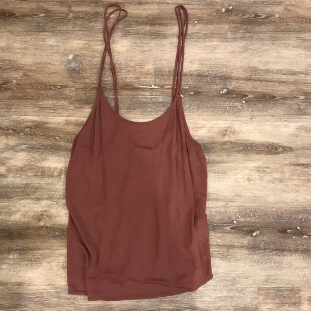Mauve silky blouse